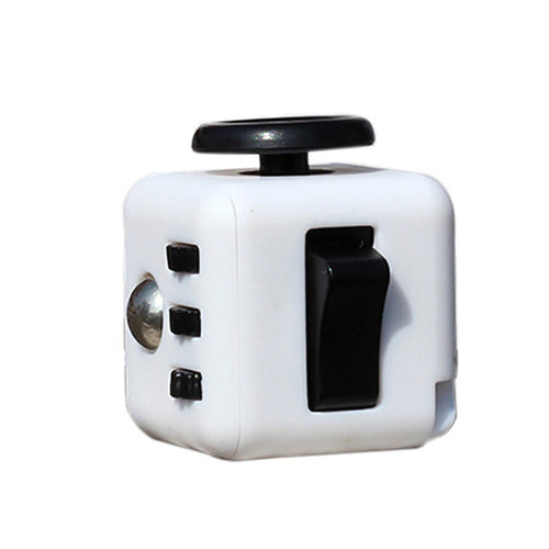 Fidget Cube - White / Black - Fidgetys Co.